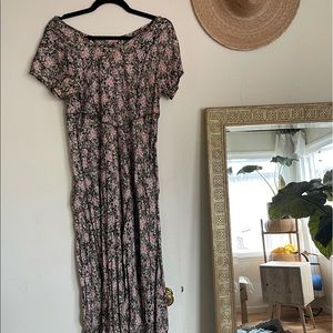 Vintage floral maxi